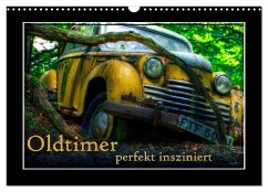 Oldtimer perfekt insziniert (Wandkalender 2024 DIN A3 quer), CALVENDO Monatskalender