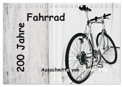 200 Jahre Fahrrad - Ausschnitte von Ulrike SSK (Tischkalender 2024 DIN A5 quer), CALVENDO Monatskalender