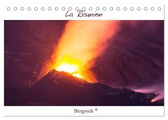 La Réunion - Bergweh ® (Tischkalender 2024 DIN A5 quer), CALVENDO Monatskalender - Esser, Barbara