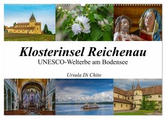Klosterinsel Reichenau - UNESCO-Welterbe am Bodensee (Wandkalender 2024 DIN A2 quer), CALVENDO Monatskalender