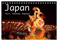 Japan - Tokio, Yokohama, Nagasaki (Tischkalender 2024 DIN A5 quer), CALVENDO Monatskalender - Styppa, Robert