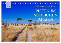 Pisten im südlichen Afrika (Tischkalender 2024 DIN A5 quer), CALVENDO Monatskalender