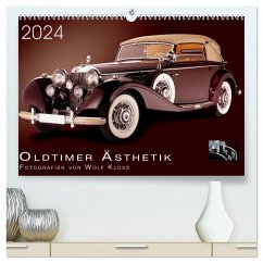 Oldtimer Ästhetik - Fotografien von Wolf Kloss (hochwertiger Premium Wandkalender 2024 DIN A2 quer), Kunstdruck in Hochglanz