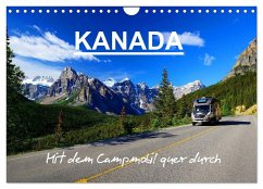 KANADA - Mit Campmobil quer durch (Wandkalender 2024 DIN A4 quer), CALVENDO Monatskalender