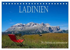 Ladinien - Wo Südtirol am schönsten ist (Tischkalender 2024 DIN A5 quer), CALVENDO Monatskalender