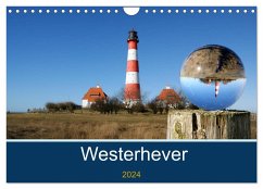 Westerhever (Wandkalender 2024 DIN A4 quer), CALVENDO Monatskalender - Fornal, Martina