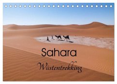 Sahara Wüstentrekking (Tischkalender 2024 DIN A5 quer), CALVENDO Monatskalender