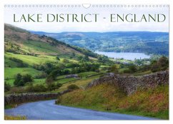 Lake District England (Wandkalender 2024 DIN A3 quer), CALVENDO Monatskalender