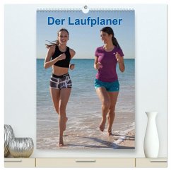 Der Laufplaner (hochwertiger Premium Wandkalender 2024 DIN A2 hoch), Kunstdruck in Hochglanz