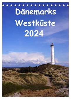 Dänemarks Westküste 2024 (Tischkalender 2024 DIN A5 hoch), CALVENDO Monatskalender