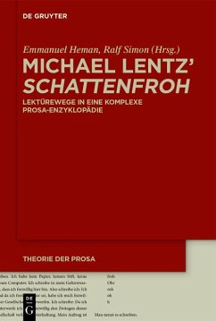 Michael Lentz' >Schattenfroh< (eBook, ePUB)