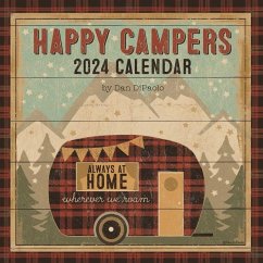 Happy Campers 2024 Wall Calendar - DiPaolo, Dan
