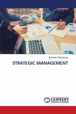 STRATEGIC MANAGEMENT - Tillanazarov, Zuhriddin