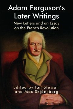 Cover Adam Ferguson's Later Writings