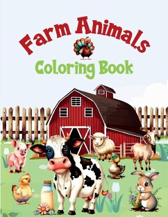 Farm Animals Coloring Book - Hamdoun, Noria