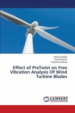 Effect of PreTwist on Free Vibration Analysis Of Wind Turbine Blades
