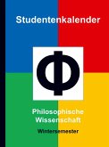 Philosophische Wissenschaft - Wintersemester