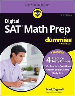 Digital SAT Math Prep For Dummies - Zegarelli, Mark