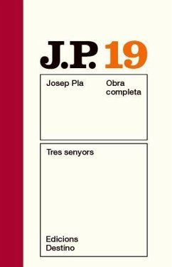 Tres senyors - Pla, Josep