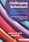 Challenging Behaviours - What to Know and What to Do (eBook, PDF)
