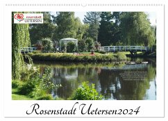 Rosenstadt Uetersen (Wandkalender 2024 DIN A2 quer), CALVENDO Monatskalender - Rohwer, Klaus