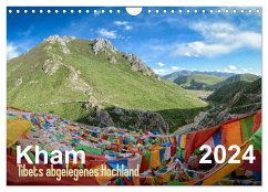 Kham - Tibets abgelegenes Hochland (Wandkalender 2024 DIN A4 quer), CALVENDO Monatskalender - Michelis, Jakob