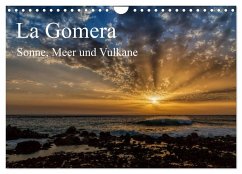 La Gomera Sonne, Meer und Vulkane (Wandkalender 2024 DIN A4 quer), CALVENDO Monatskalender - Voß, Michael
