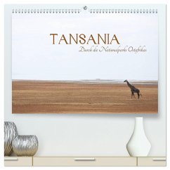 Tansania - Durch die Nationalparks Ostafrikas (hochwertiger Premium Wandkalender 2024 DIN A2 quer), Kunstdruck in Hochglanz