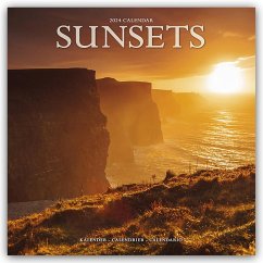 Sunsets - Sonnenuntergänge 2024 - 16-Monatskalender - Avonside Publishing Ltd