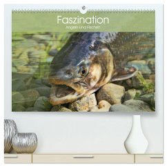 Faszination Angeln und Fischen (hochwertiger Premium Wandkalender 2024 DIN A2 quer), Kunstdruck in Hochglanz