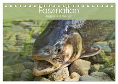 Faszination Angeln und Fischen (Tischkalender 2024 DIN A5 quer), CALVENDO Monatskalender