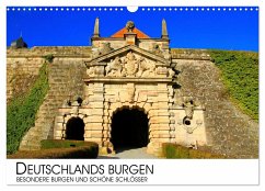 Deutschlands Burgen - besondere Burgen und schöne Schlösser (Wandkalender 2024 DIN A3 quer), CALVENDO Monatskalender