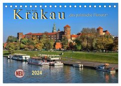 Krakau - das polnische Florenz (Tischkalender 2024 DIN A5 quer), CALVENDO Monatskalender - Roder, Peter
