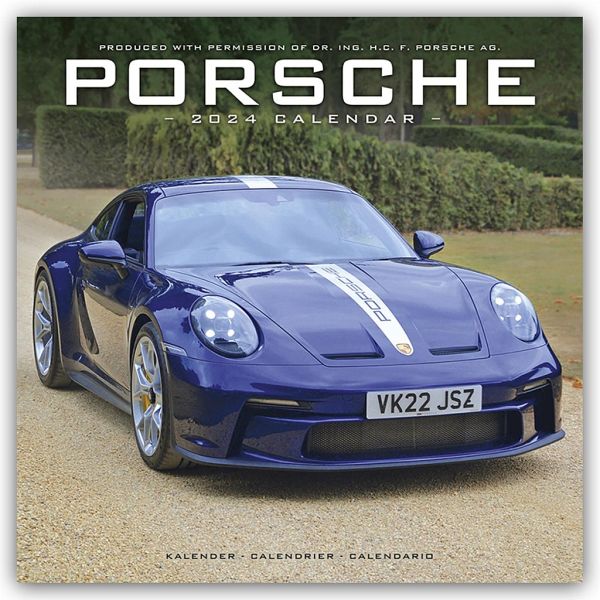 Porsche 2024 16Monatskalender von Avonside Publishing Ltd Kalender