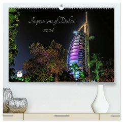 Impressions of Dubai 2024 (hochwertiger Premium Wandkalender 2024 DIN A2 quer), Kunstdruck in Hochglanz - Sielaff, Marcus