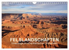 Felslandschaften (Wandkalender 2024 DIN A4 quer), CALVENDO Monatskalender - und Udo Klinkel, Ellen