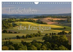 Landschaften des Kraichgaus (Wandkalender 2024 DIN A4 quer), CALVENDO Monatskalender - Reiter, Monika