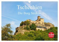 Tschechien - Die Burg Strekov (Wandkalender 2024 DIN A3 quer), CALVENDO Monatskalender - Wittstock, Ralf