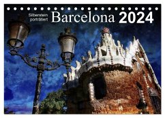 Barcelona (Tischkalender 2024 DIN A5 quer), CALVENDO Monatskalender - Silberstein, Reiner