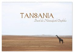 Tansania - Durch die Nationalparks Ostafrikas (Wandkalender 2024 DIN A2 quer), CALVENDO Monatskalender