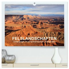 Felslandschaften (hochwertiger Premium Wandkalender 2024 DIN A2 quer), Kunstdruck in Hochglanz