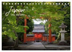 Japan - Orte der Stille (Tischkalender 2024 DIN A5 quer), CALVENDO Monatskalender
