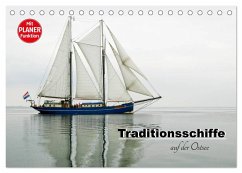 Traditionsschiffe auf der Ostsee (Tischkalender 2024 DIN A5 quer), CALVENDO Monatskalender - Carina-Fotografie