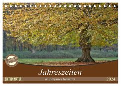Jahreszeiten im Tiergarten Hannover (Tischkalender 2024 DIN A5 quer), CALVENDO Monatskalender