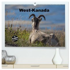 West-Kanada (hochwertiger Premium Wandkalender 2024 DIN A2 quer), Kunstdruck in Hochglanz