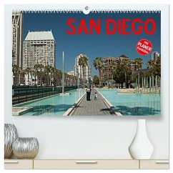 San Diego (hochwertiger Premium Wandkalender 2024 DIN A2 quer), Kunstdruck in Hochglanz
