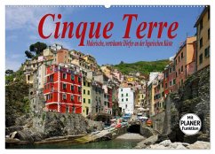 Cinque Terre - Malerische, verträumte Dörfer an der ligurischen Küste (Wandkalender 2024 DIN A2 quer), CALVENDO Monatskalender
