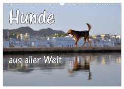 Hunde aus aller Welt (Wandkalender 2024 DIN A3 quer), CALVENDO Monatskalender