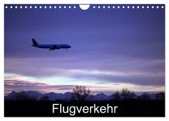 Flugverkehr (Wandkalender 2024 DIN A4 quer), CALVENDO Monatskalender