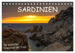 Sardinien - die schönsten Emotionen der Insel (Tischkalender 2024 DIN A5 quer), CALVENDO Monatskalender
